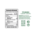 Té Negro Sabor Limón Sin Azúcar Nature's Factory 485 ml