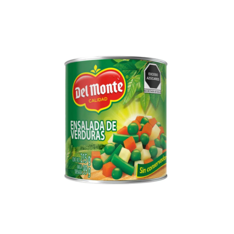 Ensalada de Verduras Del Monte 215 g