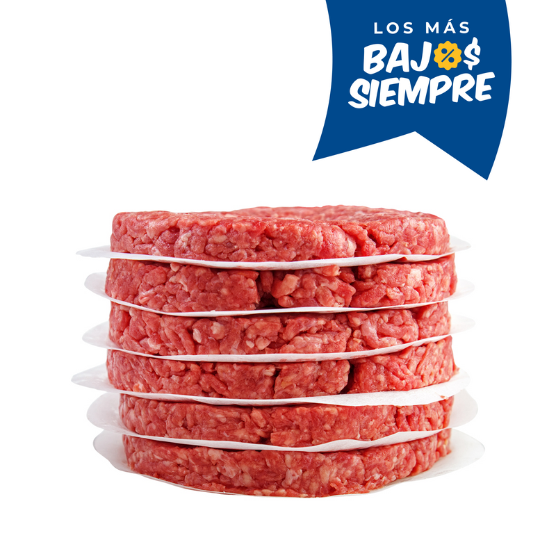 Hamburguesas Especial Rancho Norte 10 Piezas de 113 g c/u (1.13 kg)