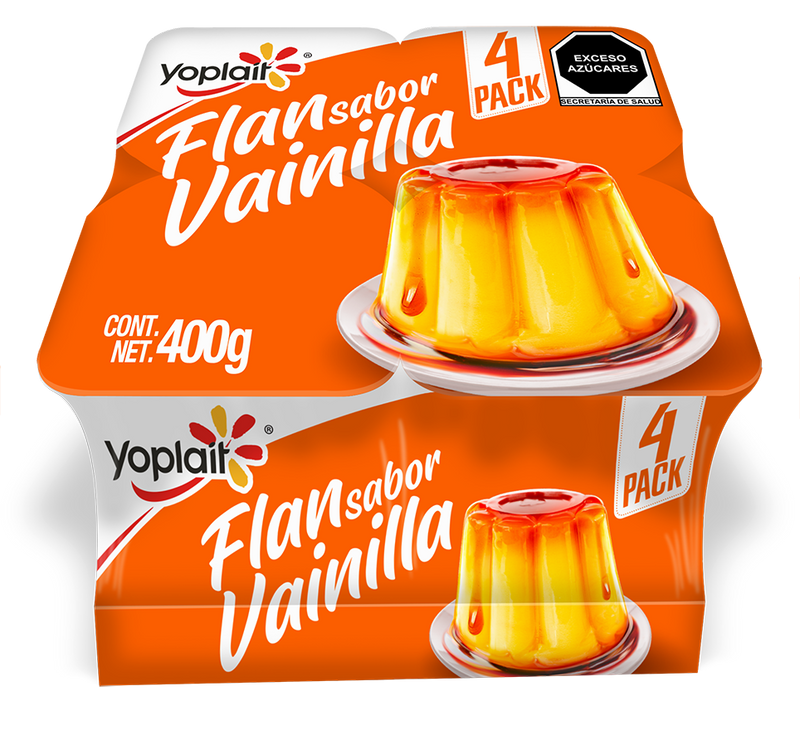 Flan Gelificado de Vainilla Yoplait 400 g