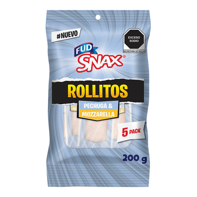 Rollito Pechuga y Queso FUD 5 Pack 200 g