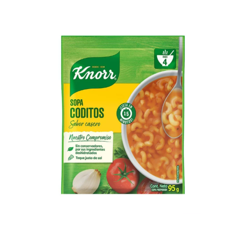 Sopa Coditos Knorr 95 g