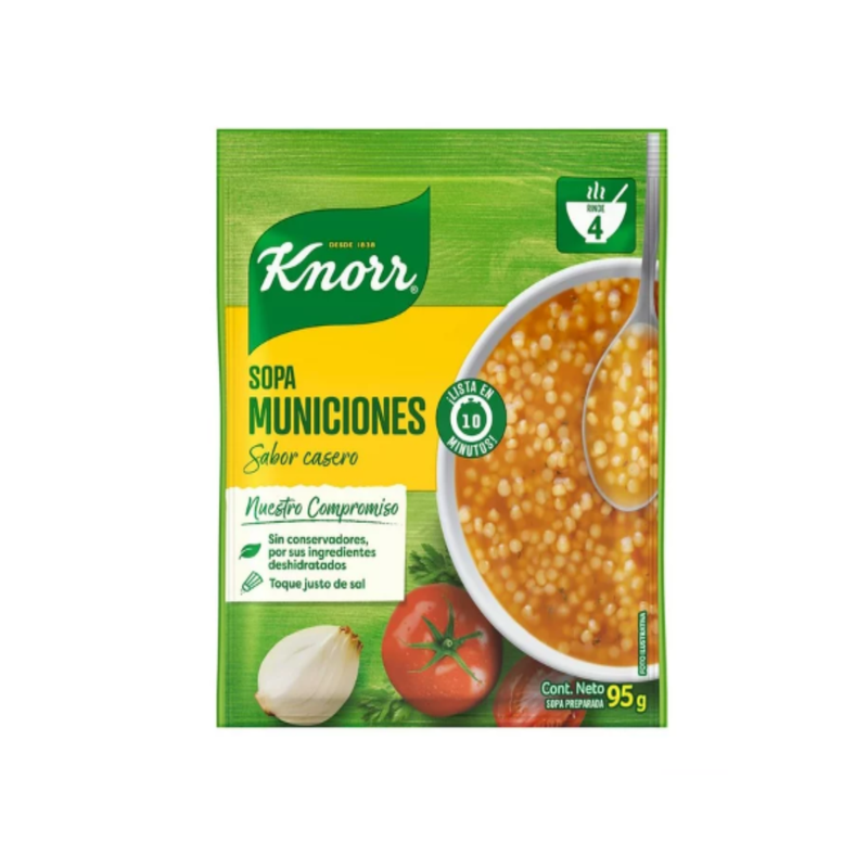 Sopa Municiones Knorr 95 g