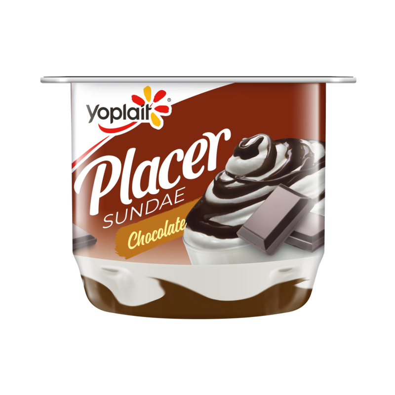 Yoghurt Batido Placer Sundae Chocolate Yoplait 145 g