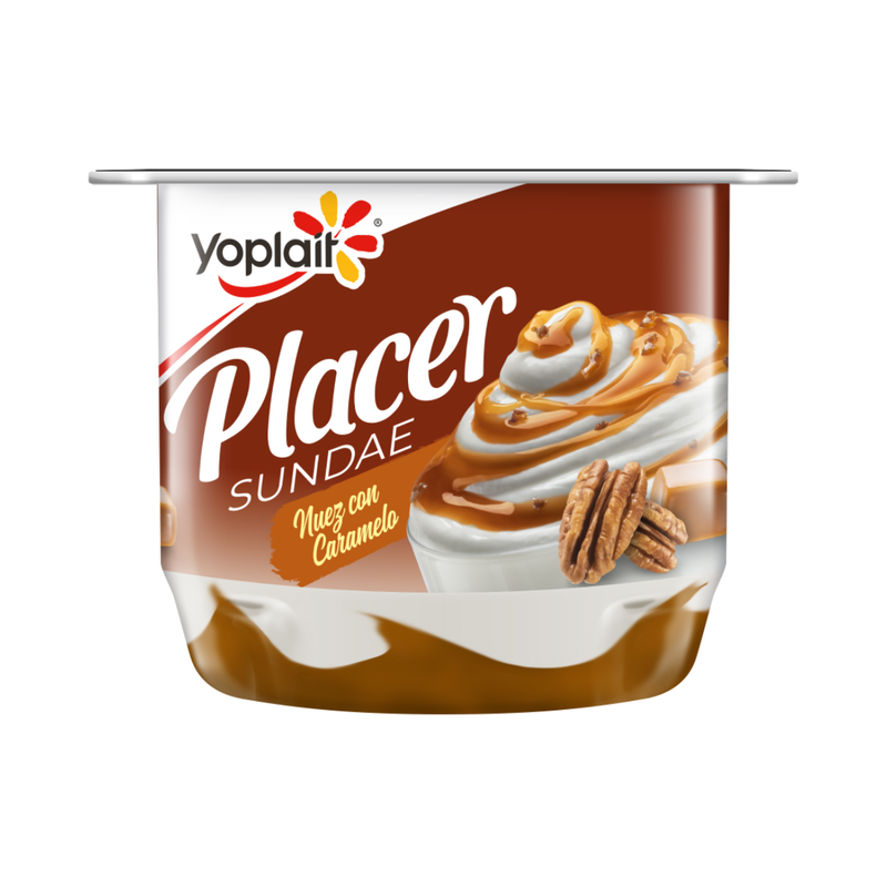 Yoghurt Batido Placer Nuez Caramelo Yoplait 145 g