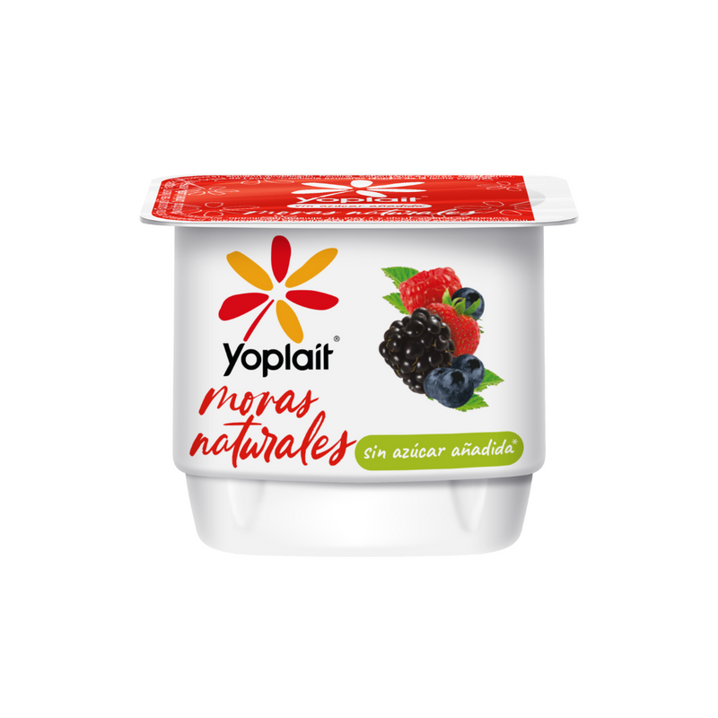Yoghurt Batido Sin Azúcar Moras Yopalit 130 g