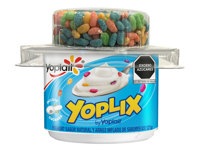 Yoghurt Yoplix Batido Natural Y Arroz Inflado De Sabores Yoplait 121 g