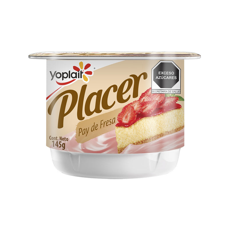 Yoghurt Placer Batido Pay De Fresa Yoplait 145 g