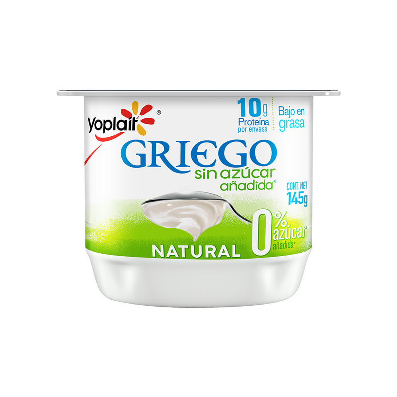 Yoghurt Griego Batido Sin Azucar Natural 145 g