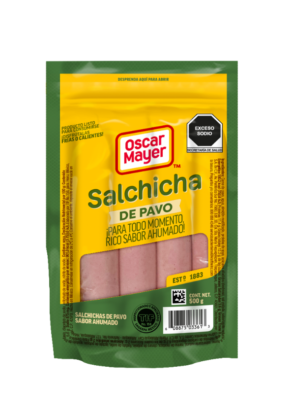 Salchicha de Pavo Oscar Mayer 500 g
