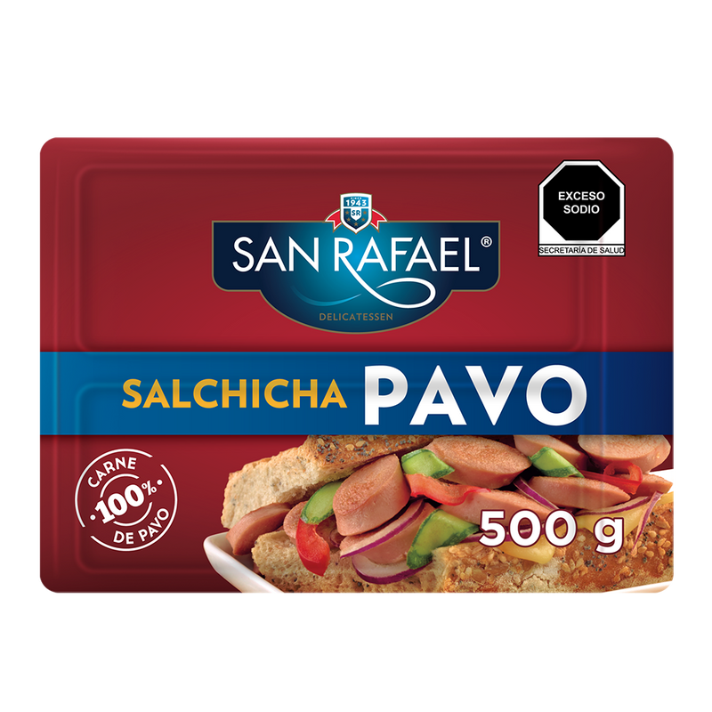Salchicha Pavo San Rafael 500 g