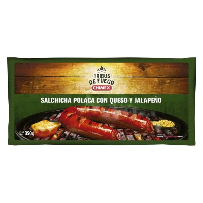 Salchicha Polaca Queso/Jalapeño Chimex 350 g