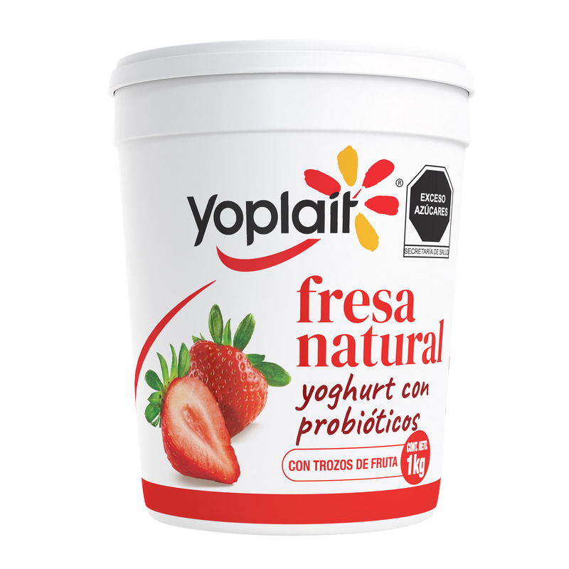 Yoghurt Batido Fresa Yoplait 1 kg