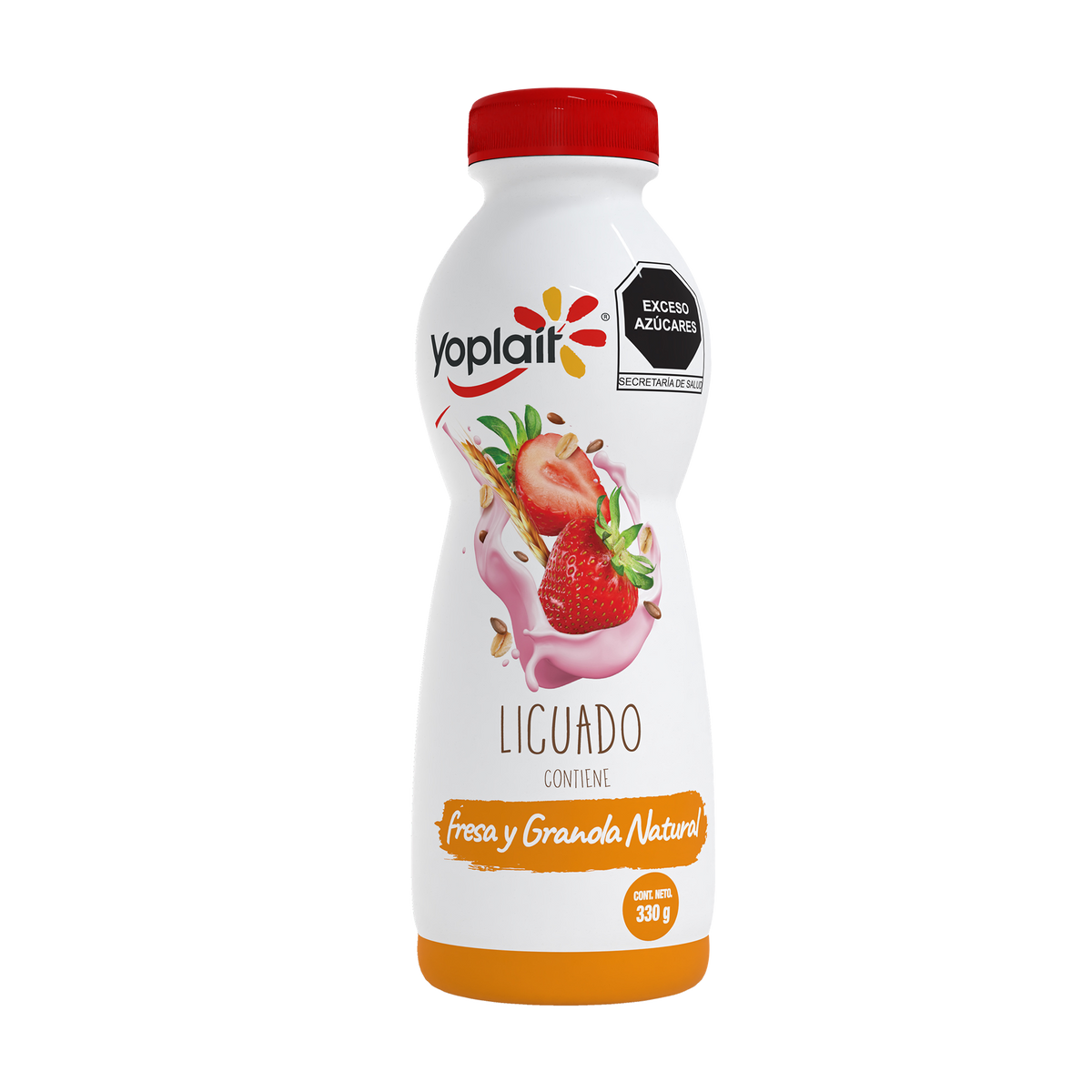 Yoghurt Bebible Licuado De Fresa Yoplait 330 g