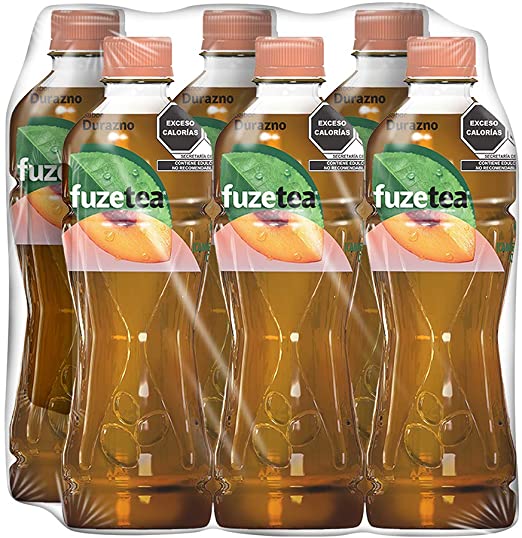 Fuze Tea Durazno 600 ml 6 pack