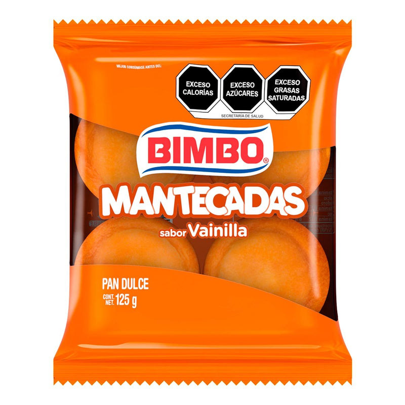 Mantecadas Vainilla Bimbo 125 g