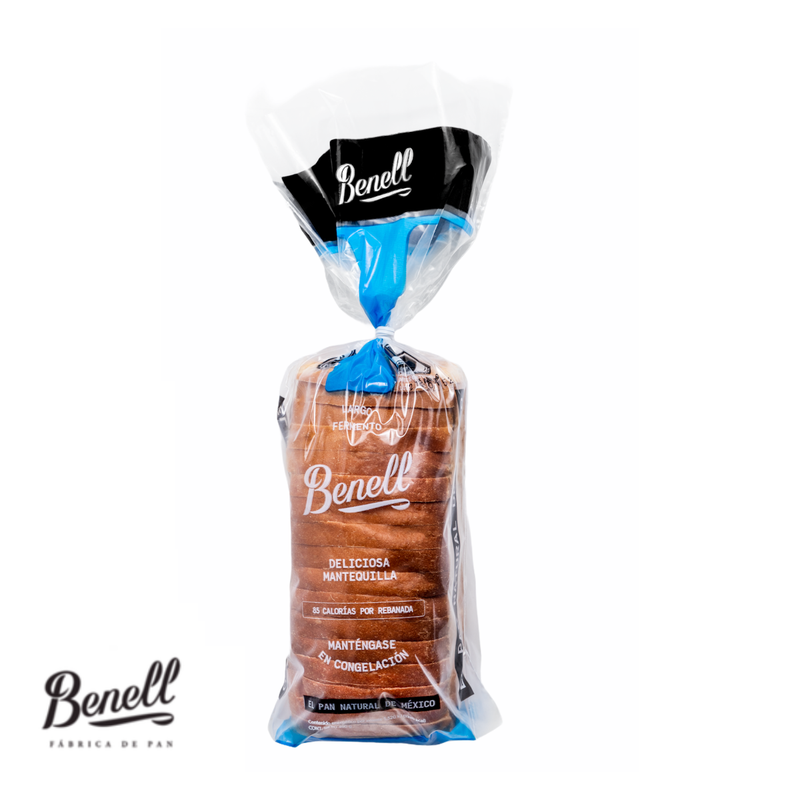 Pan de Barra Mantequilla Benell 490 g