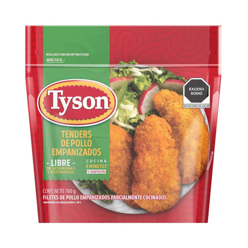 Tenders de Pollo Empanizado Tyson 700 g