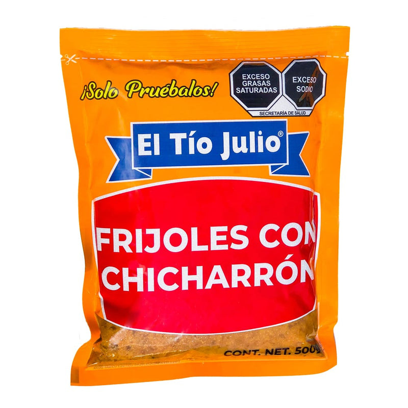 Frijoles con Chicharrón El Tío Julio 500 g