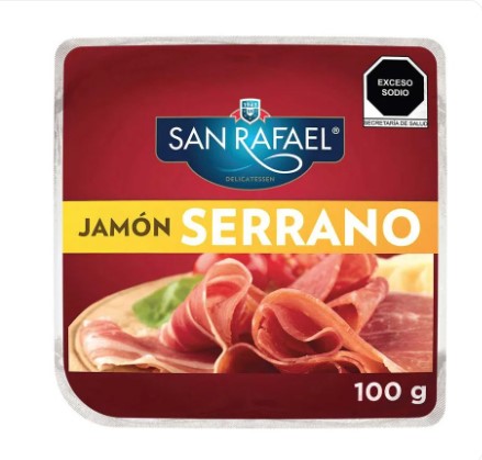 Jamon Serrano San Rafael 100 g