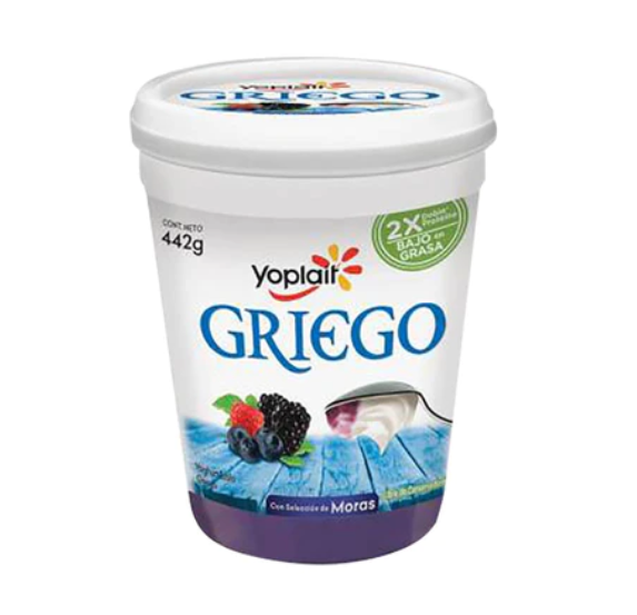 Yoghurt Griego Batido Moras  442 G